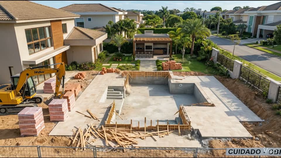 Casa com piscina em Sorocaba